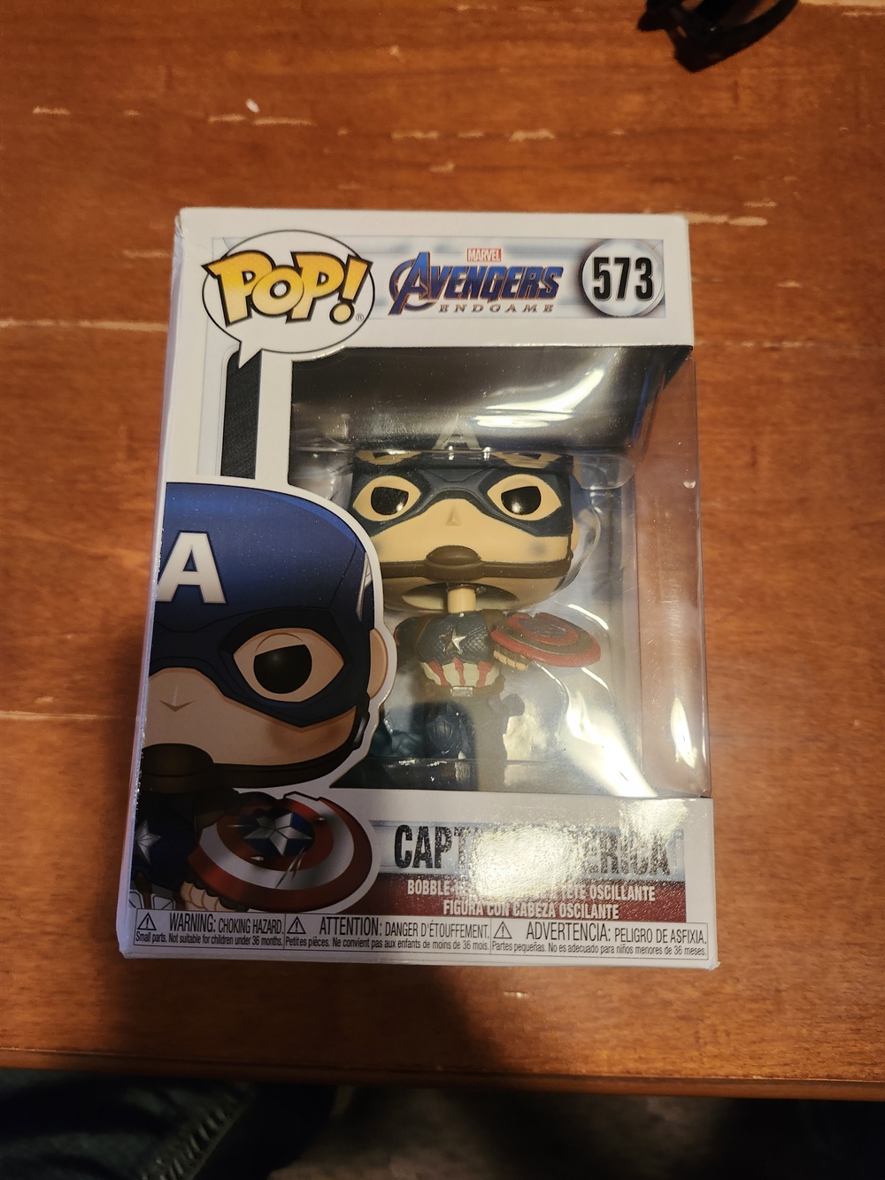 Funko Captain America Pop! Vinyl - Blue, Red, White
